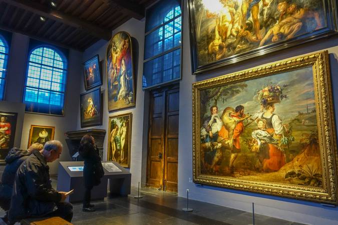 the Rubens House in Antwerp